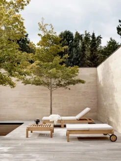 Carl Hansen & Søn AH603 Outdoor lounger, teak