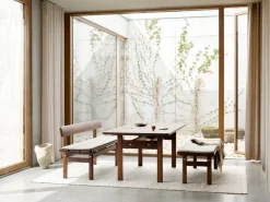 Carl Hansen & Søn BM0700 Asserbo bench, 170 cm, dark oiled eucalyptus