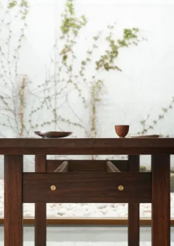 Carl Hansen & Søn BM0698 Asserbo table, 95 x 190 cm, dark oiled eucalyptus