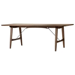 Carl Hansen & Søn BM1160 Hunting dining table, oiled walnut - steel