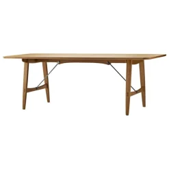 Carl Hansen & Søn BM1160 Hunting dining table, oiled oak - steel