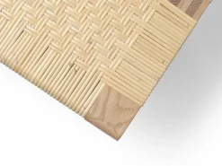 Carl Hansen & Søn BM0488L Table Bench, long, oiled oak - rattan