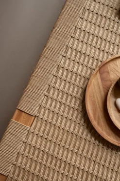 Carl Hansen & Søn BM0489L table bench, long, oiled oak - paper cord