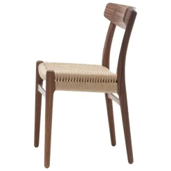 Carl Hansen & Søn CH23 chair, oiled walnut - natural cord
