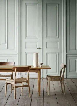 Carl Hansen & Søn CH23 chair, oiled oak - natural cord