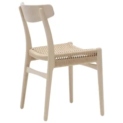 Carl Hansen & Søn CH23 chair, soaped oak - natural cord