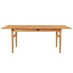 Carl Hansen & Søn CH327 dining table, teak - oak