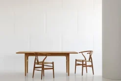 Carl Hansen & Søn CH327 dining table, teak - oak