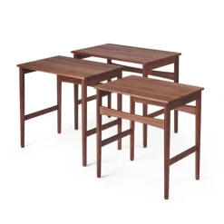 Carl Hansen & Søn CH004 Nesting Tables, oiled walnut