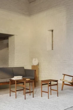 Carl Hansen & Søn CH004 Nesting Tables, oiled walnut