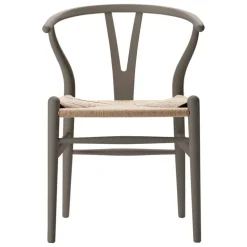 Carl Hansen & Søn CH24 Wishbone chair, soft slate - natural cord
