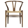 Carl Hansen & Søn CH24 Wishbone chair, smoked oiled oak - natural cord