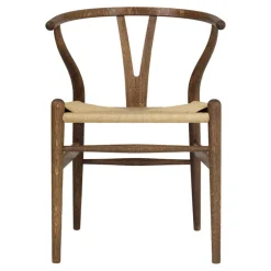 Carl Hansen & Søn CH24 Wishbone chair, smoked oiled oak - natural cord