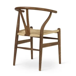 Carl Hansen & Søn CH24 Wishbone chair, smoked oiled oak - natural cord