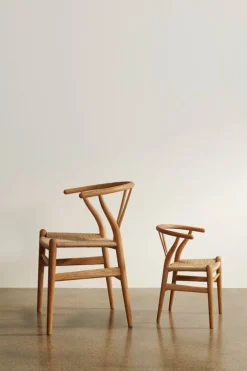 Carl Hansen & Søn CH24 Wishbone chair, oiled oak - natural cord