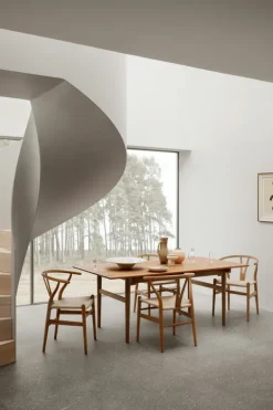 Carl Hansen & Søn CH24 Wishbone chair, oiled teak - natural cord