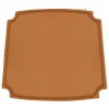 Carl Hansen & Søn CH24 Wishbone cushion, light brown leather Loke 7050