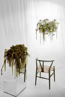 Carl Hansen & Søn CH24 Wishbone chair, soft seaweed - natural cord