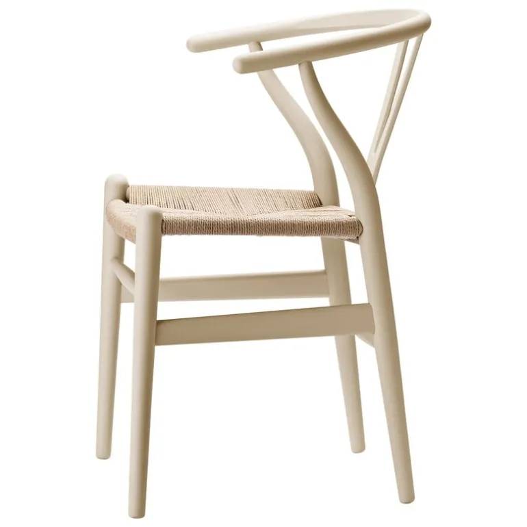 Carl Hansen & Søn CH24 Wishbone chair, soft barley - natural cord