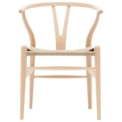 Carl Hansen & Søn CH24 Wishbone chair, soaped beech - natural cord