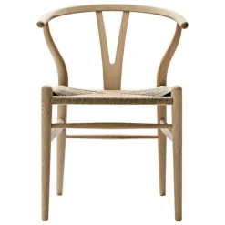 Carl Hansen & Søn CH24 Wishbone chair, soaped oak - natural cord