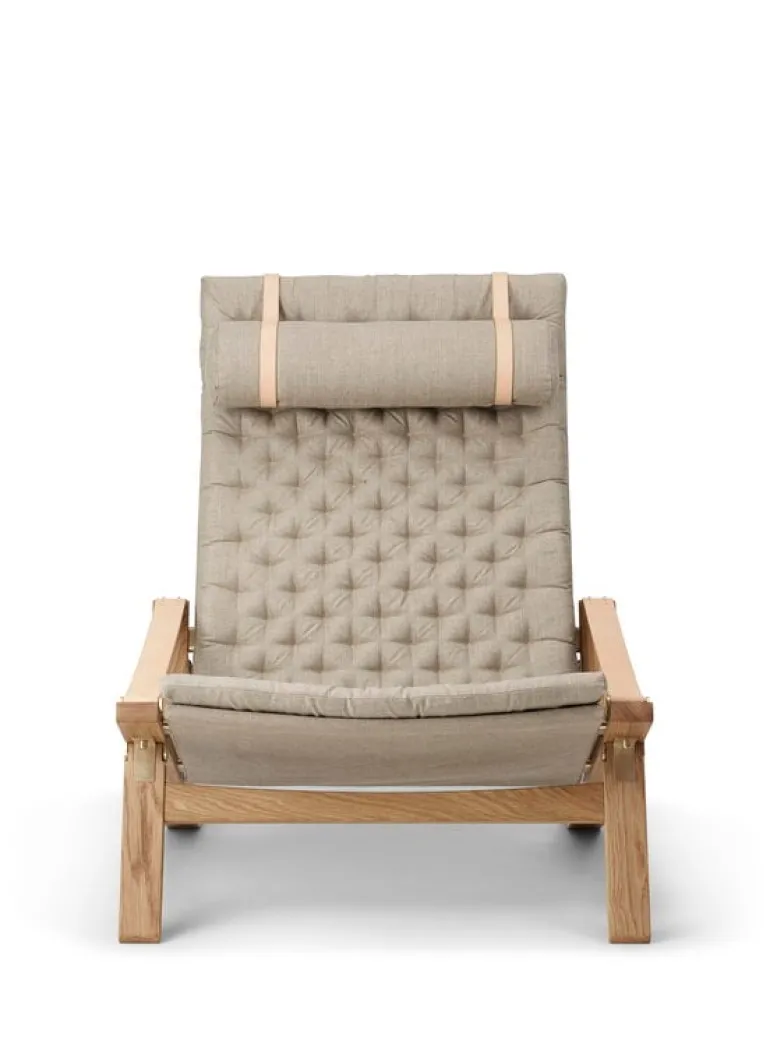 Carl Hansen & Søn FK10 Plico chair, oiled oak - natural linen