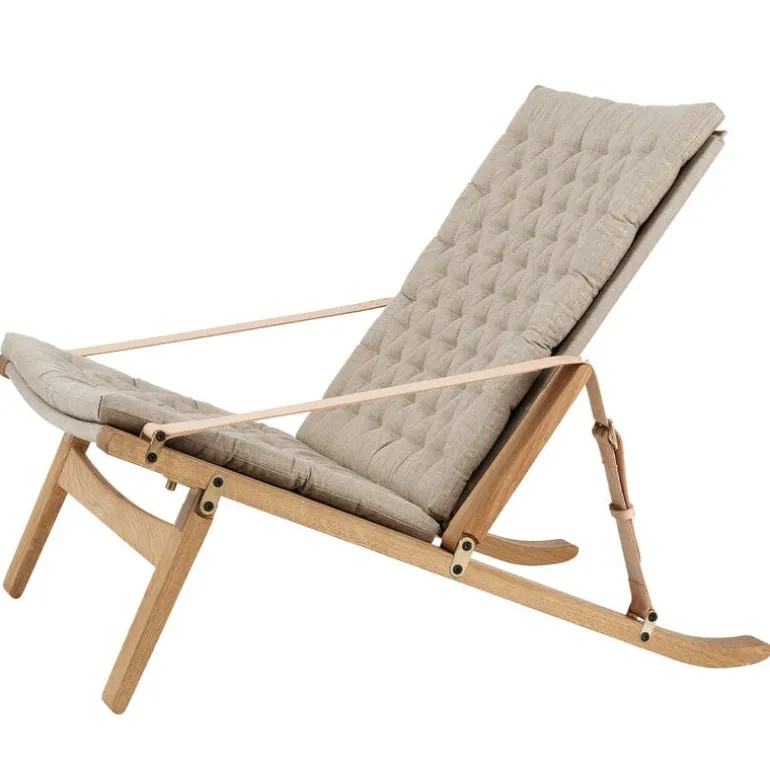 Carl Hansen & Søn FK11 Plico chair, oiled oak - natural linen