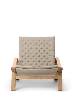 Carl Hansen & Søn FK11 Plico chair, oiled oak - natural linen
