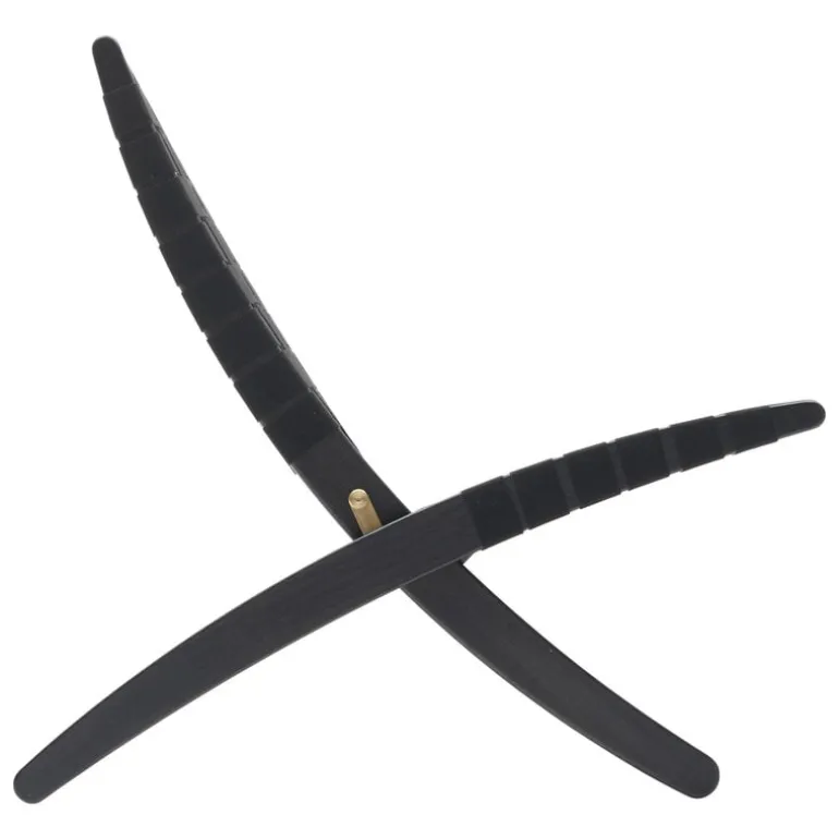 Carl Hansen & Søn MG501 Cuba lounge chair, black oak - black webbing