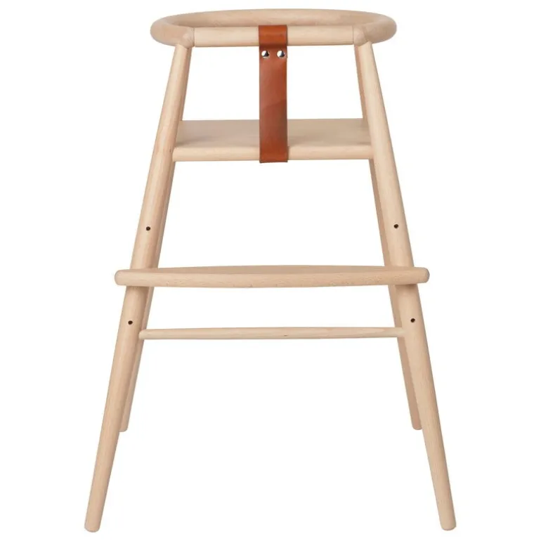 Carl Hansen & Søn ND54 high chair, lacquered beech
