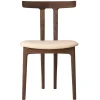 Carl Hansen & Søn OW58 T-chair, oiled walnut - beige leather Sif 90
