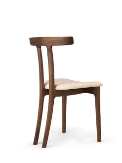 Carl Hansen & Søn OW58 T-chair, oiled walnut - beige leather Sif 90
