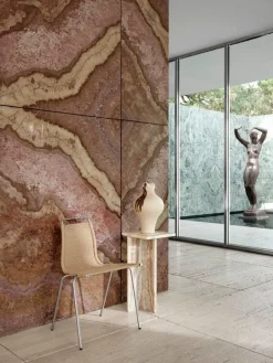 Carl Hansen & Søn PK1 chair, stainless steel - natural paper cord