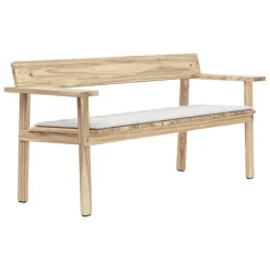 Carl Hansen & Søn Timbur GL101 bench cushion, Agora Life Oat