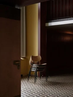 Carl Hansen & Søn VLA26T Vega chair, black - lacquered oak