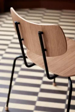 Carl Hansen & Søn VLA26T Vega chair, black - lacquered oak