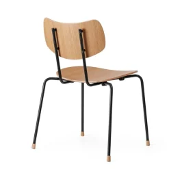Carl Hansen & Søn VLA26T Vega chair, black - oiled oak