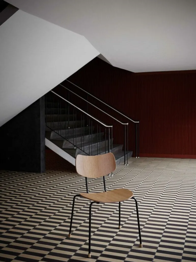 Carl Hansen & Søn VLA26T Vega chair, black - oiled oak