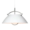 Carl Hansen & Søn Wegner pendant, white - nickel