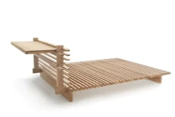 Collaboratorio Cubile 160 bed, oak