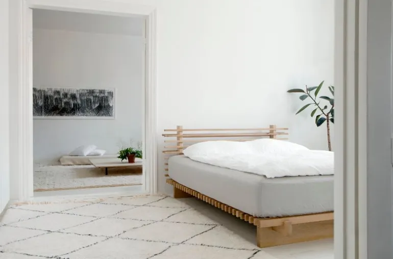 Collaboratorio Cubile 160 headboard, oak