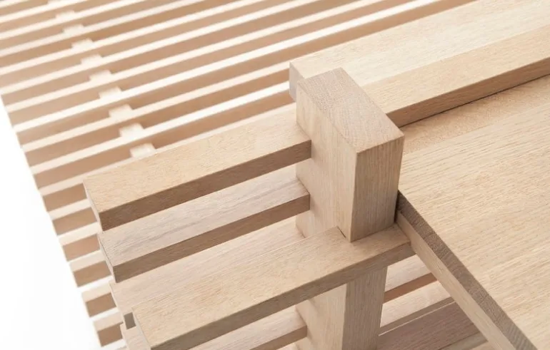 Collaboratorio Cubile 160 headboard, oak