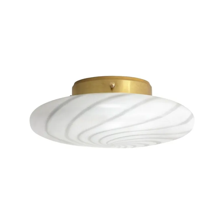 Copenhagen Venice P30 Vetri Murano plafond lamp, white