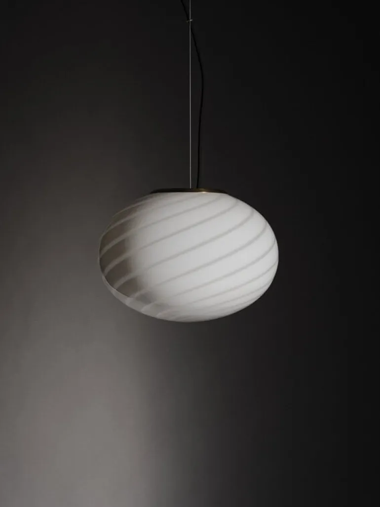 Copenhagen Venice S35 Vetri Murano pendant, white