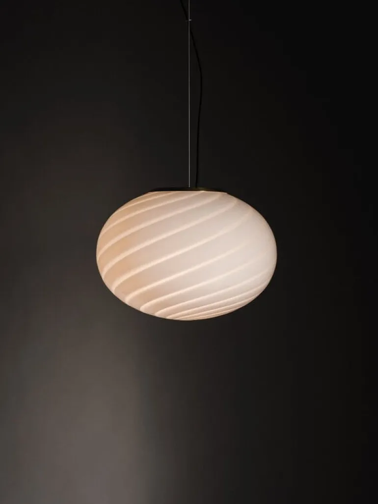 Copenhagen Venice S35 Vetri Murano pendant, white