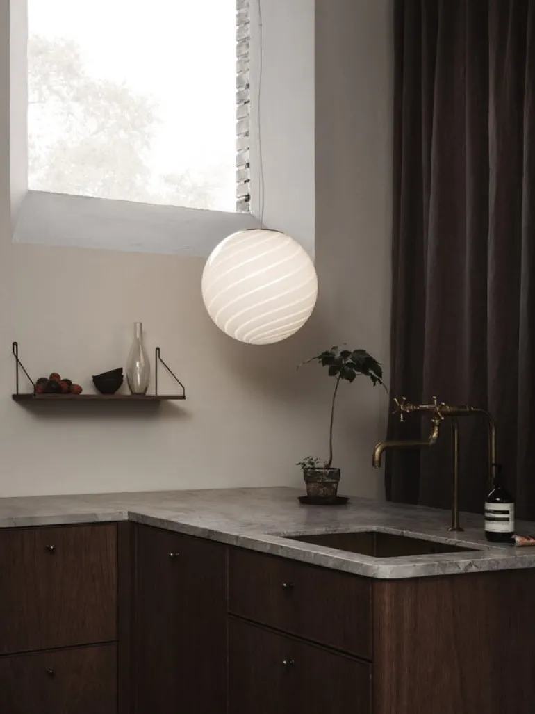 Copenhagen Venice S40 Vetri Murano pendant, white