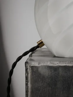 Copenhagen Venice T20 Vetri Murano table lamp, white