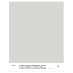 Cover Story Interior paint, 9 L, 011 URSULA - mid grey