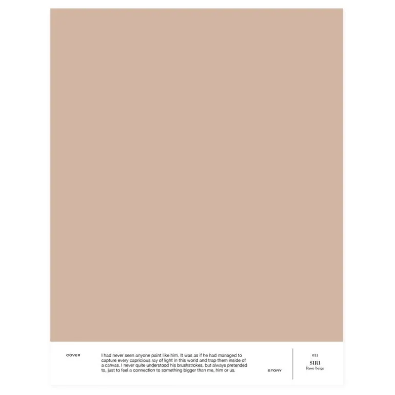 Cover Story Interior paint, 9 L, 021 SIRI - rose-beige
