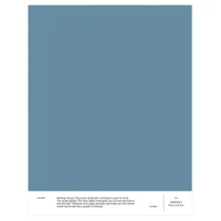 Cover Story Interior paint, 3,6 L, 018 ERNEST - warm mid blue